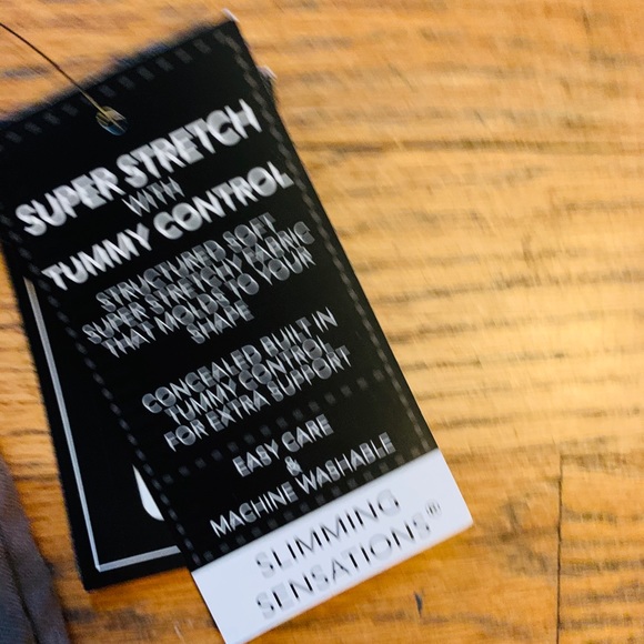 Brown Stretch Bootcut Pants - Picture 6 of 6